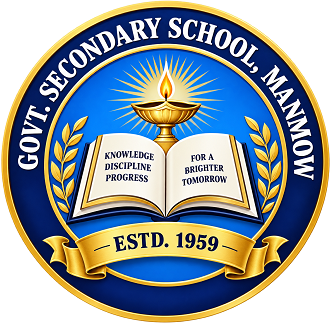 GOVT. SECONDARY SCHOOL, MANMOW logo